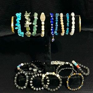 Handmade stretch bracelets